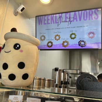 Mochilicious - Weekly donut flavor menu - Bubble Tea Near Me - Fresno, California