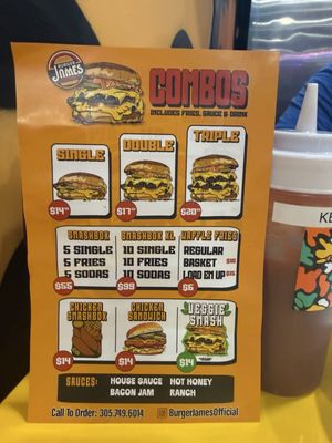 Menu photo 3 Burger James Miami Gardens, FL Menu photo 3 Burger James Miami Gardens, FL