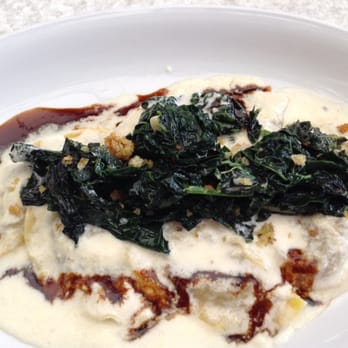 Wildflower - Short Rib Ravioli, Truffle Cream, Braised Kale @ Wildflower - New American Near Me - Tucson, Arizona Wildflower - Short Rib Ravioli, Truffle Cream, Braised Kale @ Wildflower - New American Near Me - Tucson, Arizona