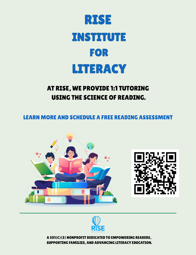 Rise Institute for Literacy - reading tutor in Kaysville, UT