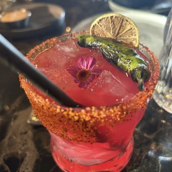 Wolf by Vanderpump at Caesars Republic Scottsdale - This was equivalent to their spicy margarita and it was very good! - Cocktail Bars Near Me - Scottsdale, Arizona Wolf by Vanderpump at Caesars Republic Scottsdale - This was equivalent to their spicy margarita and it was very good! - Cocktail Bars Near Me - Scottsdale, Arizona
