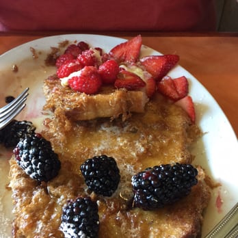 Original Breakfast House - What is left of the triple Berry French Toast. Forgot to take pictures of the other meal oops..... - Breakfast & Brunch Near Me - Phoenix, Arizona Original Breakfast House - What is left of the triple Berry French Toast. Forgot to take pictures of the other meal oops..... - Breakfast & Brunch Near Me - Phoenix, Arizona