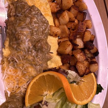 Stack's Cafe - Chile Verde Omelette - Breakfast & Brunch Near Me - Bakersfield, California