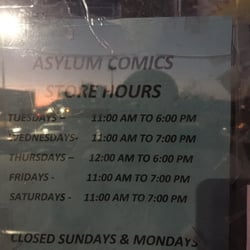 Asylum Comics - Hours (sorry the pic is bad, twilight isn't camera friendly)