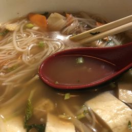 Fabulous veggie pho