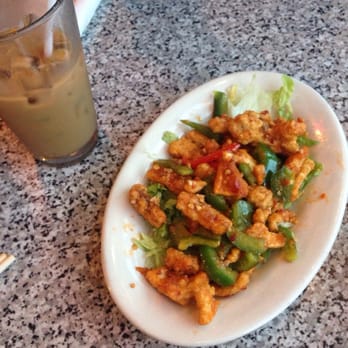 SEA Restaurant - Iced coffee w/ condensed milk & fried squid appetizer - Vietnamese Near Me - Rochester, New York SEA Restaurant - Iced coffee w/ condensed milk & fried squid appetizer - Vietnamese Near Me - Rochester, New York