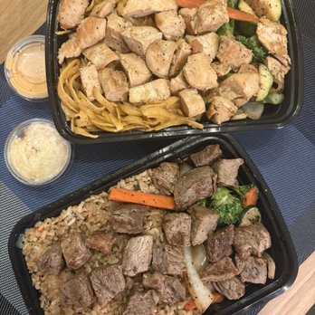 323 Hibachi Grill - Chicken Plate with 323 Noodles, Steak Plate with Fried Rice - Food Trucks Near Me - Los Angeles, California 323 Hibachi Grill - Chicken Plate with 323 Noodles, Steak Plate with Fried Rice - Food Trucks Near Me - Los Angeles, California