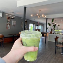 Mint Matcha Latte