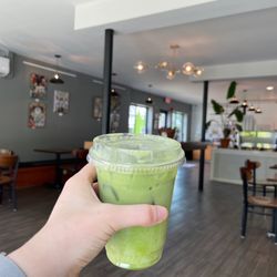 Recess Coffee - Ulster Street - Iced Mint Matcha Latte