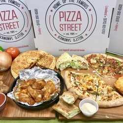 Pizza Street Greeley - What a delicious spread!