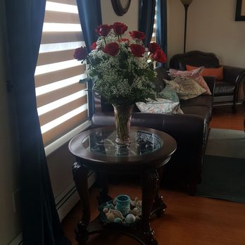 Flowers by Michelle - Red Roses with glass vase - Florists Near Me - Toms River, New Jersey