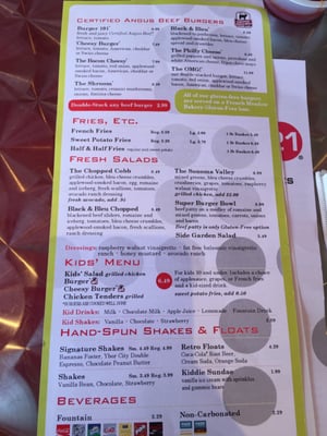 Menu photo 8 Burger 21 - Ballantyne Charlotte, NC