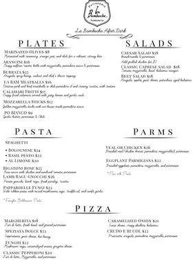 Menu photo 8 La Bamboche After Dark Toronto, ON Menu photo 8 La Bamboche After Dark Toronto, ON