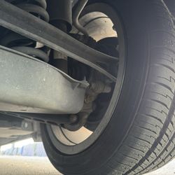 Phil's Tire Pros - This is the tire that Phil's tires said the inner wall was too damaged to repair. Liars.
