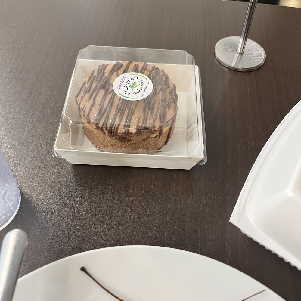 Cilantro Indian Cafe - Gluten free cake - Indian Near Me - Cary, North Carolina