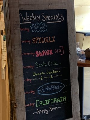 Menu photo 4 Beach Hut Deli Los Osos, CA