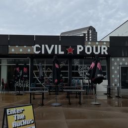 Exterior photo of Civil Pour Coffee + Beer - Dallas, Texas Exterior photo of Civil Pour Coffee + Beer - Dallas, Texas