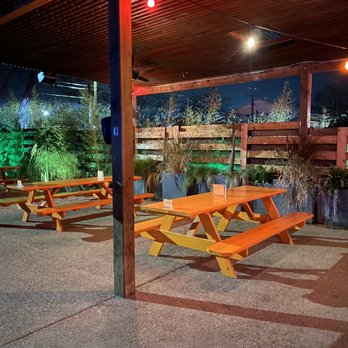 LoLo - a picnic area at night - Wine Bars Near Me - Austin, Texas