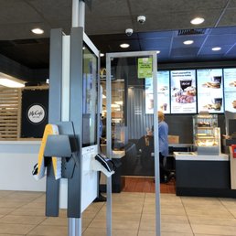 Customers can use the kiosks to place an order.