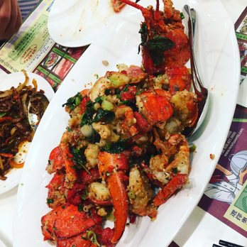 New Fusion - Okay, how big is this lobster? - Asian Fusion Near Me - Arcadia, California