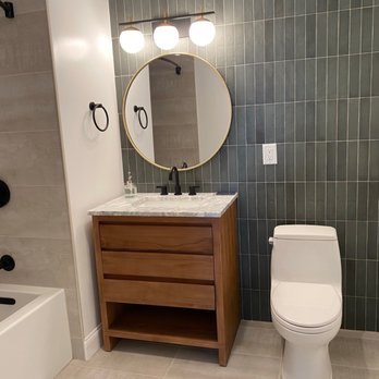 Supreme Renovation - a bathroom with a sink, toilet, and bathtub - General Contractors Near Me - Jersey City, New Jersey Supreme Renovation - a bathroom with a sink, toilet, and bathtub - General Contractors Near Me - Jersey City, New Jersey