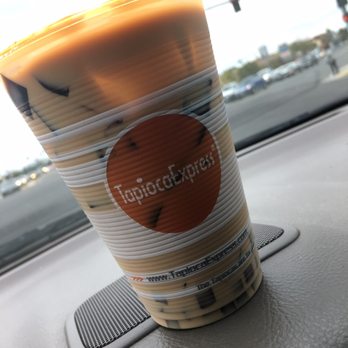 Tapioca Express - Regular Size - Grass Jelly Milk Tea with Coffee Jelly - Coffee & Tea Near Me - San Diego, California Tapioca Express - Regular Size - Grass Jelly Milk Tea with Coffee Jelly - Coffee & Tea Near Me - San Diego, California