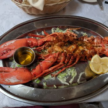 Cafe Salamanca - Broiled lobster. They only have one size but was still meaty and we'll seasoned. - Spanish Near Me - Jackson Heights, New York Cafe Salamanca - Broiled lobster. They only have one size but was still meaty and we'll seasoned. - Spanish Near Me - Jackson Heights, New York