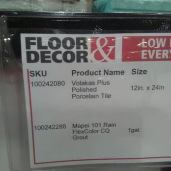 Floor & Decor - Great price for the quality of tile - Home Decor Near Me - Henderson, Nevada