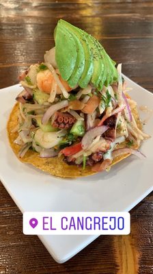 El Cangrejo seafood restaurant by null