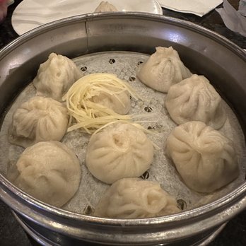 Dumpling Inn - Pork Xiao Long Bao. These were delicious! Juicy and flavorful inside. Broth was perfect. - Chinese Near Me - San Diego, California