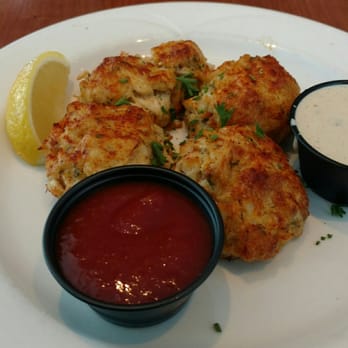 Captains Table - These were the 4 crab balls....really they are mini crab cakes. So good. Seasoned to perfection. - Seafood Near Me - Ocean City, Maryland Captains Table - These were the 4 crab balls....really they are mini crab cakes. So good. Seasoned to perfection. - Seafood Near Me - Ocean City, Maryland