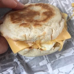 Sheetz - Egg white and cheese on English muffin