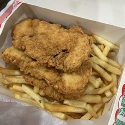 4 piece tenders with fries 4 piece tenders with fries