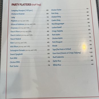Chibog - Menu - Filipino Near Me - Daly City, California Chibog - Menu - Filipino Near Me - Daly City, California