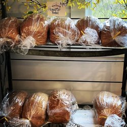 Red Onion Cafe - Homemade honey oat bread
