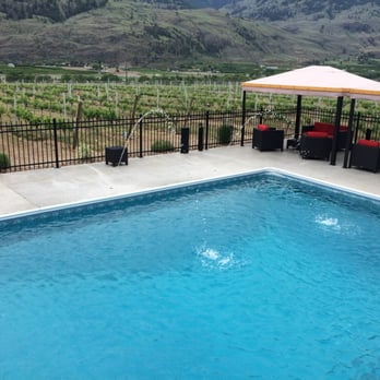 Black Hills Estate Winery - Gorgeous view of the vineyard and the water feature - Wineries Near Me - Oliver, British Columbia Black Hills Estate Winery - Gorgeous view of the vineyard and the water feature - Wineries Near Me - Oliver, British Columbia