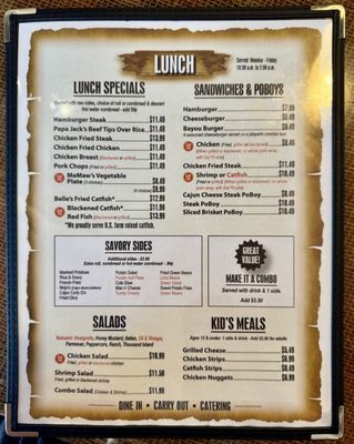 Menu photo 3 Belle's Ole South Diner West Monroe, LA Menu photo 3 Belle's Ole South Diner West Monroe, LA