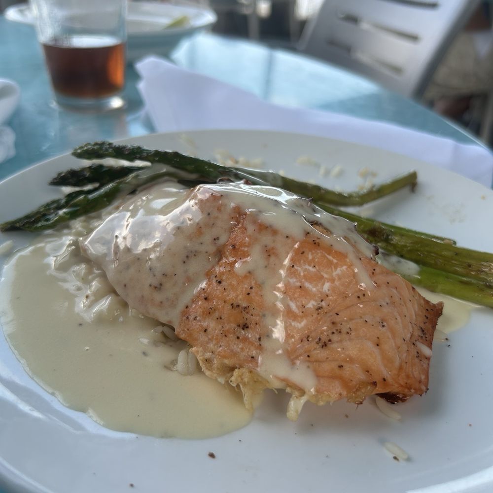 Oceanic - Crab Stuffed Salmon - Seafood Near Me - Wrightsville Beach, North Carolina Oceanic - Crab Stuffed Salmon - Seafood Near Me - Wrightsville Beach, North Carolina