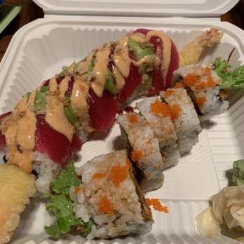 Maneki Sushi - Never Ending Roll and Spider Roll - Japanese Near Me - Union City, California Maneki Sushi - Never Ending Roll and Spider Roll - Japanese Near Me - Union City, California