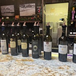 Sobon Estate - The tasting menu!