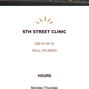 Northern Nevada HOPES - Del horario que maneja esta clínica - Medical Centers Near Me - Reno, Nevada