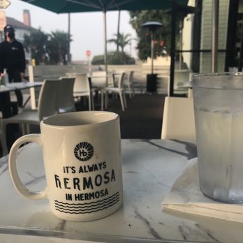 Martha's - Early foggy Saturday morning - American Near Me - Hermosa Beach, California