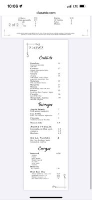 Menu photo 3 D' La Santa Seattle, WA Menu photo 3 D' La Santa Seattle, WA