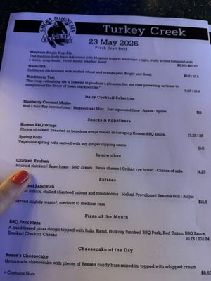 Menu photo 1 Smoky Mountain Brewery Knoxville, TN Menu photo 1 Smoky Mountain Brewery Knoxville, TN