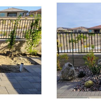 Desert Precision Landscaping - Backyard - Center piece Garden - Landscaping Near Me Desert Precision Landscaping - Backyard - Center piece Garden - Landscaping Near Me