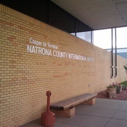 Natrona County Government Airport - It looks like a little church from the outside.