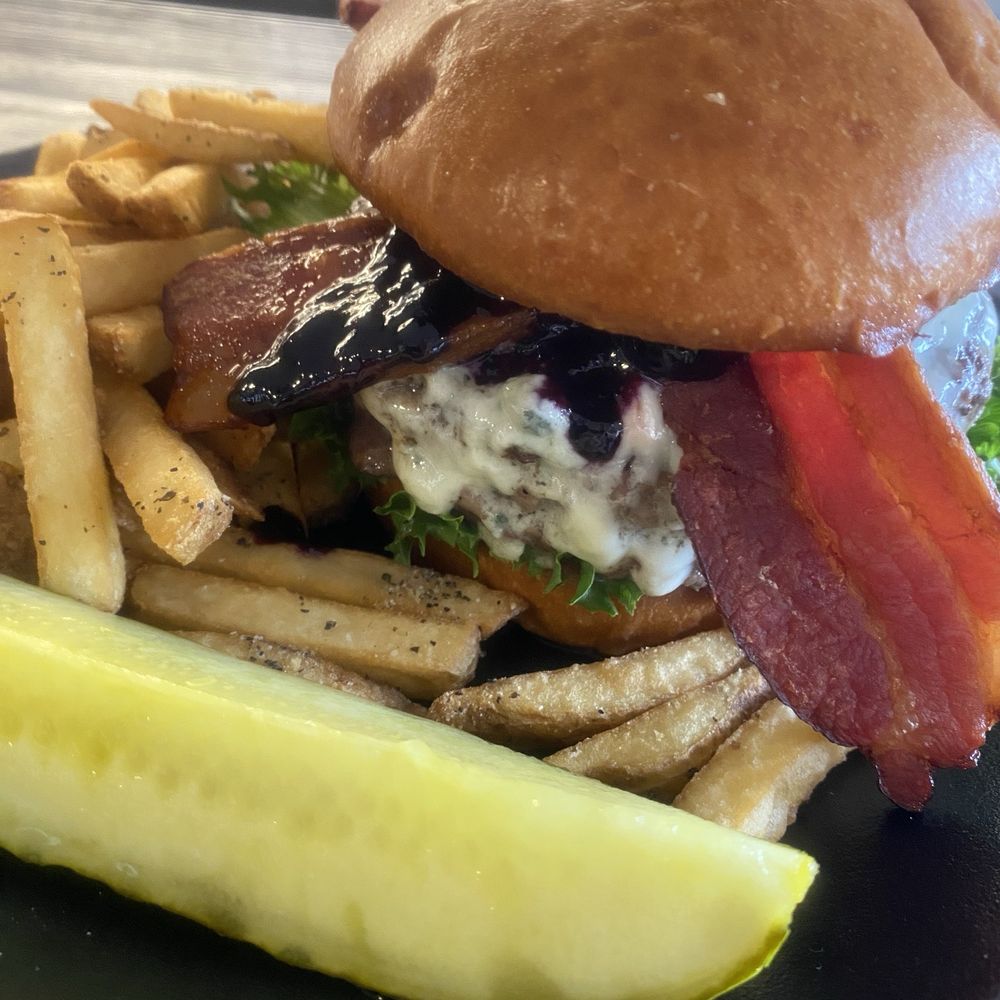 Bacon Blueberry Burger Bacon Blueberry Burger