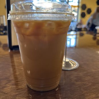 B’s Bake Shoppe - Iced Honey Cardamom Latte - Bakeries Near Me - Canby, Oregon B’s Bake Shoppe - Iced Honey Cardamom Latte - Bakeries Near Me - Canby, Oregon