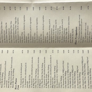 Pho Mai - Take out menu 9/14/2020 - Vietnamese Near Me - Whittier, California