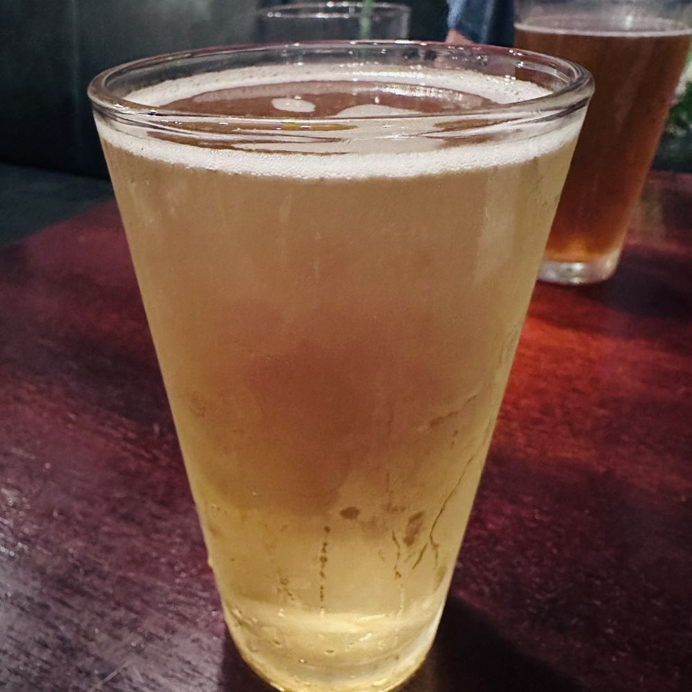 Blue Tractor Barbeque - Left girl cider - American Near Me - Traverse City, Michigan